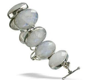 SKU 8997 - a Moonstone Bracelets Jewelry Design image