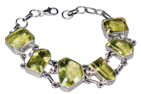SKU 9127 - a Lemon Quartz Bracelets Jewelry Design image