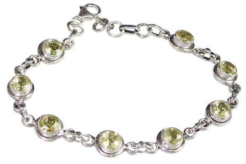 SKU 9140 - a Lemon Quartz Bracelets Jewelry Design image