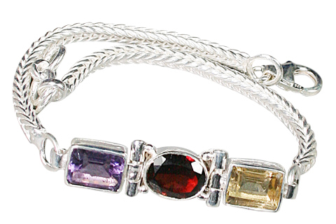 SKU 9148 - a Amethyst Bracelets Jewelry Design image