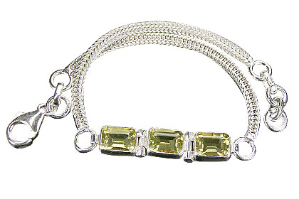 SKU 9153 - a Lemon Quartz Bracelets Jewelry Design image
