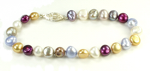 SKU 9341 - a Pearl bracelets Jewelry Design image