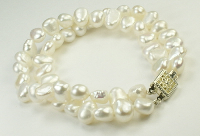 SKU 9346 - a Pearl bracelets Jewelry Design image