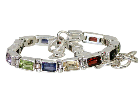 SKU 956 - a Multi-stone Bracelets Jewelry Design image