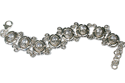SKU 9579 - a Crystal bracelets Jewelry Design image