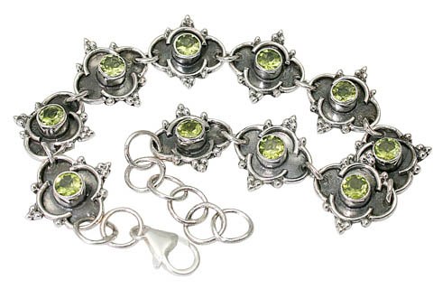 SKU 9580 - a Peridot bracelets Jewelry Design image