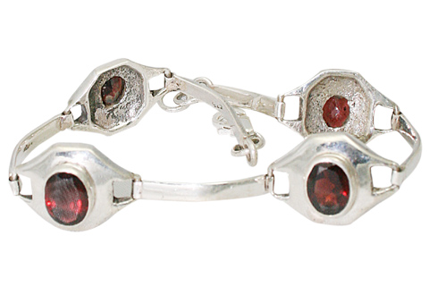 SKU 9583 - a Garnet bracelets Jewelry Design image