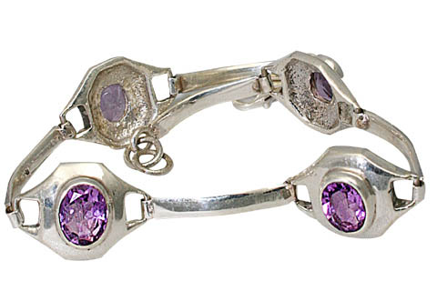 SKU 9584 - a Amethyst bracelets Jewelry Design image