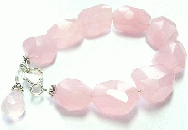 SKU 9912 - a Rose quartz bracelets Jewelry Design image