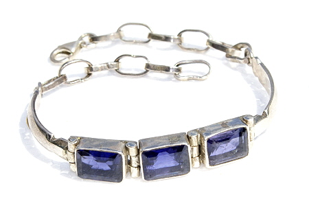 unique Iolite bracelets Jewelry