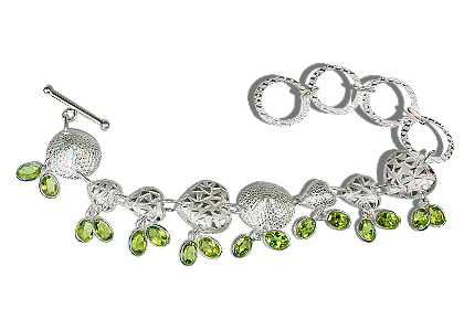 unique Peridot bracelets Jewelry