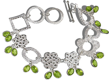 unique Peridot bracelets Jewelry for design 12933.jpg
