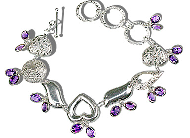 unique Amethyst bracelets Jewelry