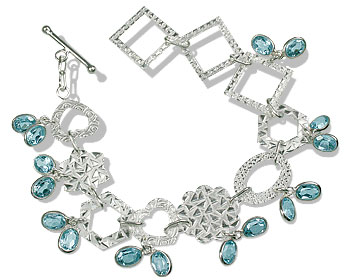 unique Blue topaz bracelets Jewelry for design 12964.jpg