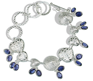 unique Iolite bracelets Jewelry