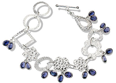 unique Iolite bracelets Jewelry
