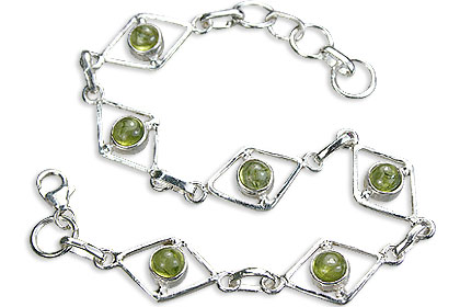 unique Peridot bracelets Jewelry