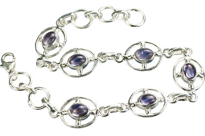 unique Iolite bracelets Jewelry