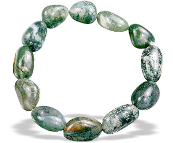 unique Moss Agate Bracelets Jewelry