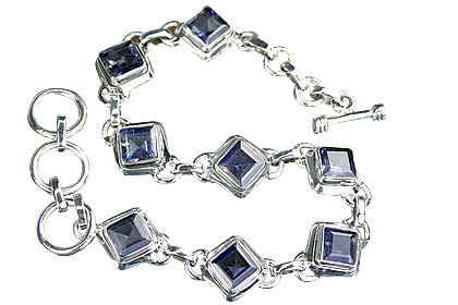 unique Iolite bracelets Jewelry