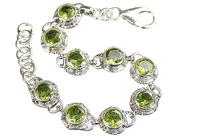 unique Peridot bracelets Jewelry