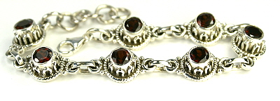 unique Garnet Bracelets Jewelry