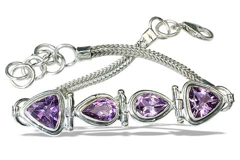 unique Amethyst Bracelets Jewelry