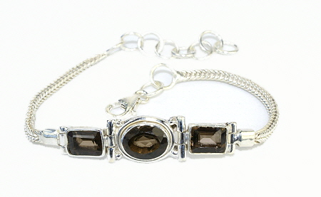 unique Smoky Quartz Bracelets Jewelry for design 9147.jpg