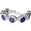 Design 10095: blue sapphire bracelets