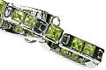 Design 10114: green peridot tennis bracelets