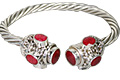 Design 10290: Red ruby bracelets