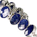 Design 10377: blue sapphire bracelets