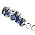 Design 10402: blue sapphire bracelets