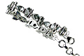 Design 10842: Green green amethyst bracelets