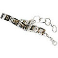 Design 10864: brown,gray smoky quartz tennis bracelets