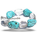 gemstone in silver