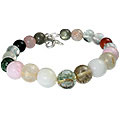 Design 12194: multi-color multi-stone bracelets