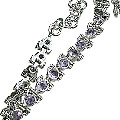 Design 14491: purple amethyst bracelets