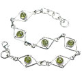 peridot bracelets