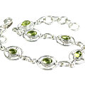 peridot bracelets