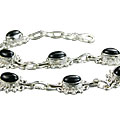 Design 14606: black black onyx contemporary bracelets