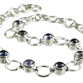 Design 14627: blue iolite adjustable bracelets