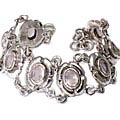 Design 9577: pink rose quartz bracelets