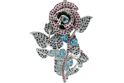 unique Sapphire Brooches Jewelry