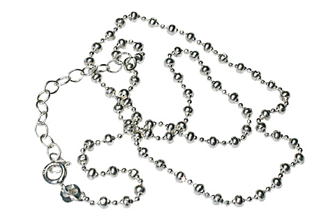 SKU 7697 - a silver chains Jewelry Design image