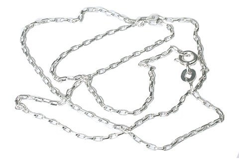 SKU 9798 - a silver chains Jewelry Design image