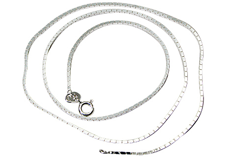 SKU 9806 - a silver chains Jewelry Design image