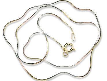 SKU 9807 - a silver chains Jewelry Design image