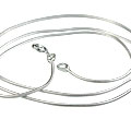 9591: Silver Setting white silver  chains chains