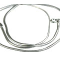 9803: Silver Setting white silver  chains chains